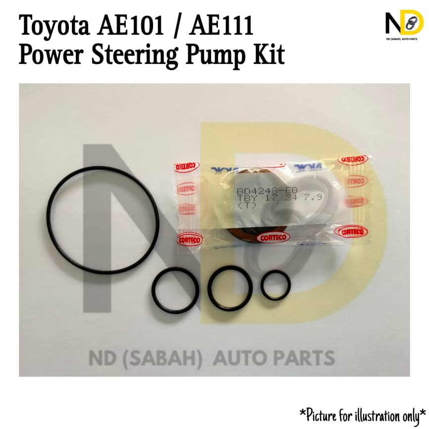 TOYOTA COROLLA AE101 / AE111 POWER STEERING PUMP KIT Shopee Malaysia