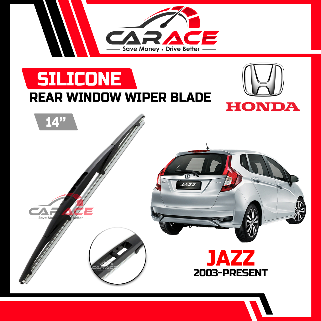 HONDA JAZZ Rear Wiper JAZZ 20082021 Rear Window SILICONE Wiper 14inch
