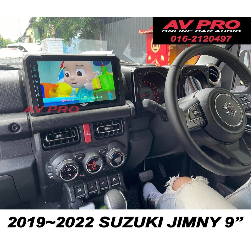 2019~2022 SUZUKI JIMNY OEM 9" Android WiFi GPS MP4 Video Player FREE