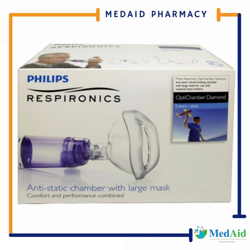 Philips Respironics OptiChamber Diamond with Mask Aerochamber (Infant ...