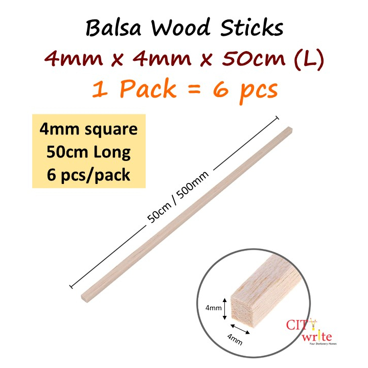 thumbnail image 2 of 280 Pieces Balsa Wood Sticks 1/8 X 1/8 X 12 Inch Wood... 2 of 12
