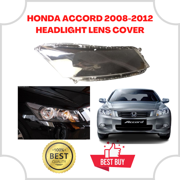 Dropship 2x Left & Right Headlight Cover For Honda Accord 2013-2015