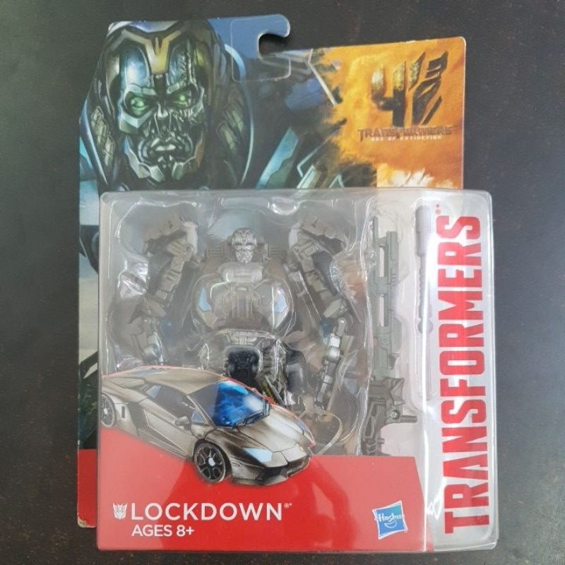 MISB DELUXE AOE LOCKDOWN TRANSFORMERS ORIGINAL HASBRO AGE