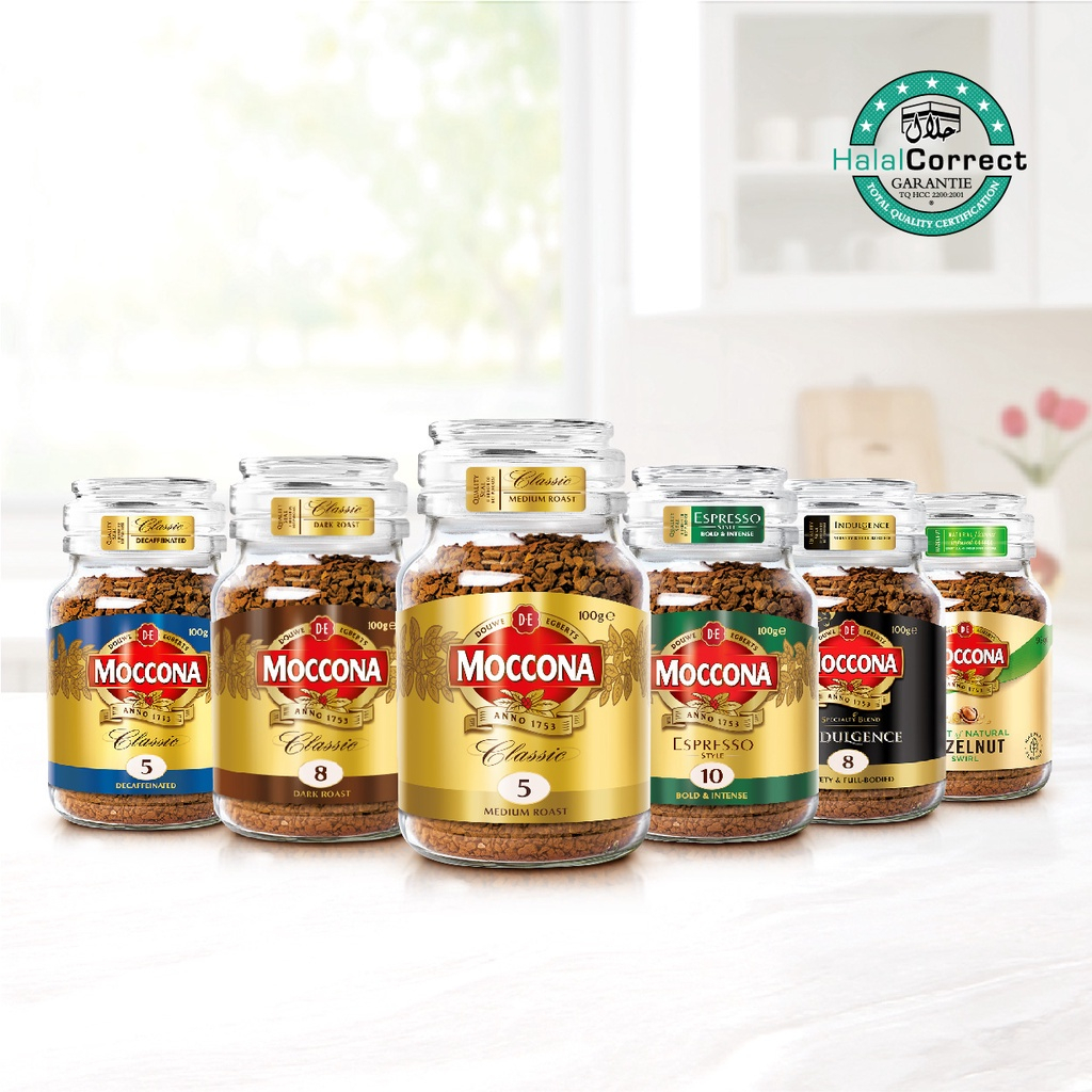 MOCCONA Freeze Dried Instant Coffee Jar 100g Shopee Malaysia