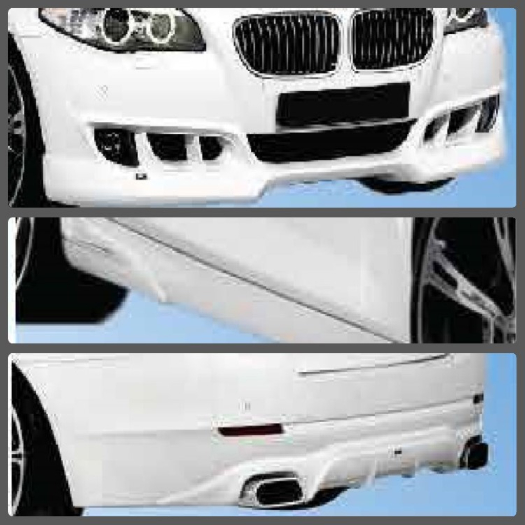 BMW F10 AC Schnitzer Skirting Body Kit PU Ready Stock Bimmer Shopee