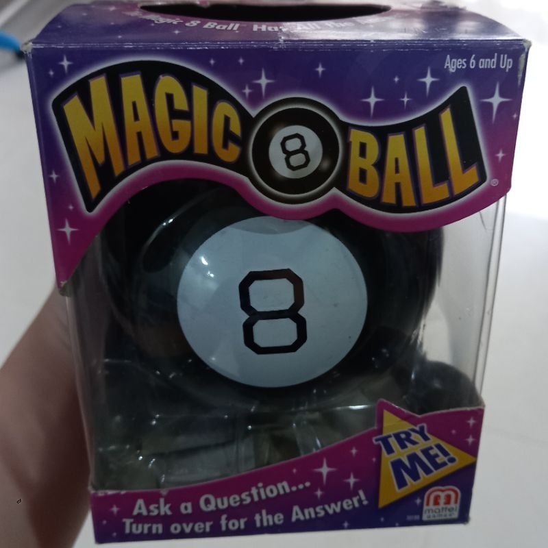 Mattel Magic 8 Ball Question And Answer Toy Fortune Teller Shopee Malaysia