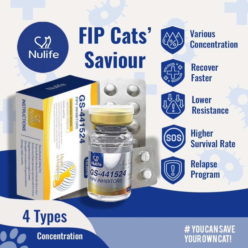 Predator Raw Life Nulife FIP Cat Medicine Treatment Supplements for FIP