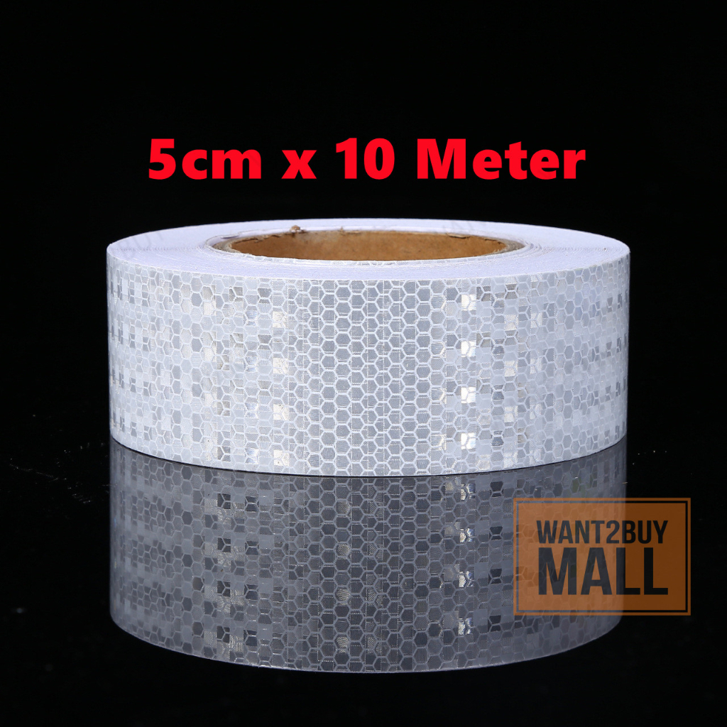 5cm x 10 Meter / Roll Arrow Lattice Marking Truck Lorry Car Safety ...