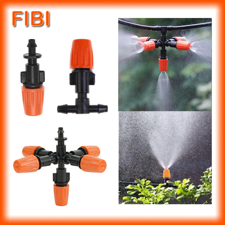 DIY Adjustable Misting Nozzle for Micro Drip Irrigation Plant Garden ...