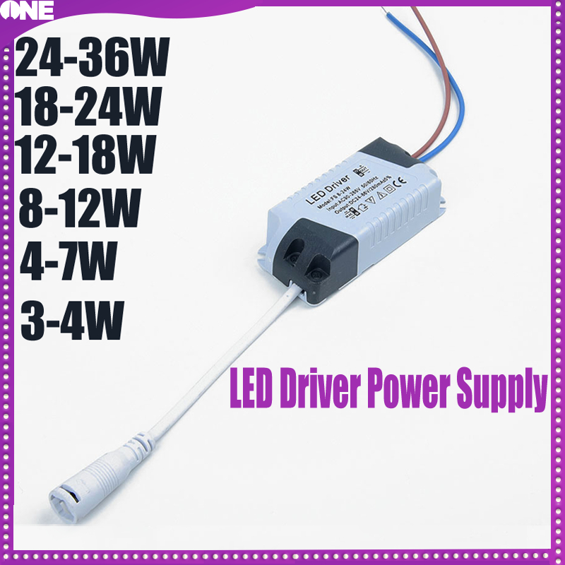 FJONE Led Driver Power Supply 85-265V Transformator Convert Light Lamps ...