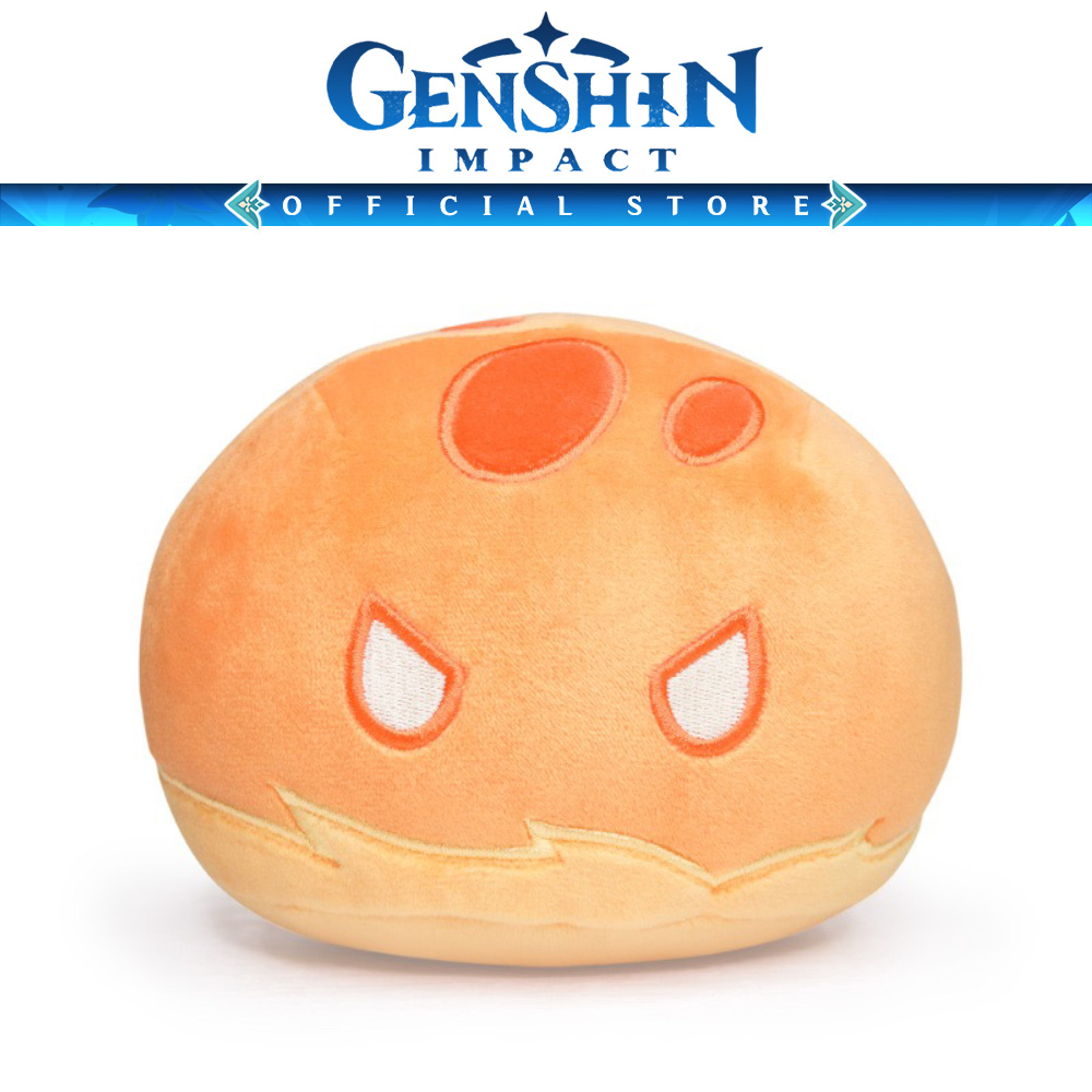 Mihoyo Genshin Impact Plush Slime Series Pyro Slime 15cm Shopee Malaysia