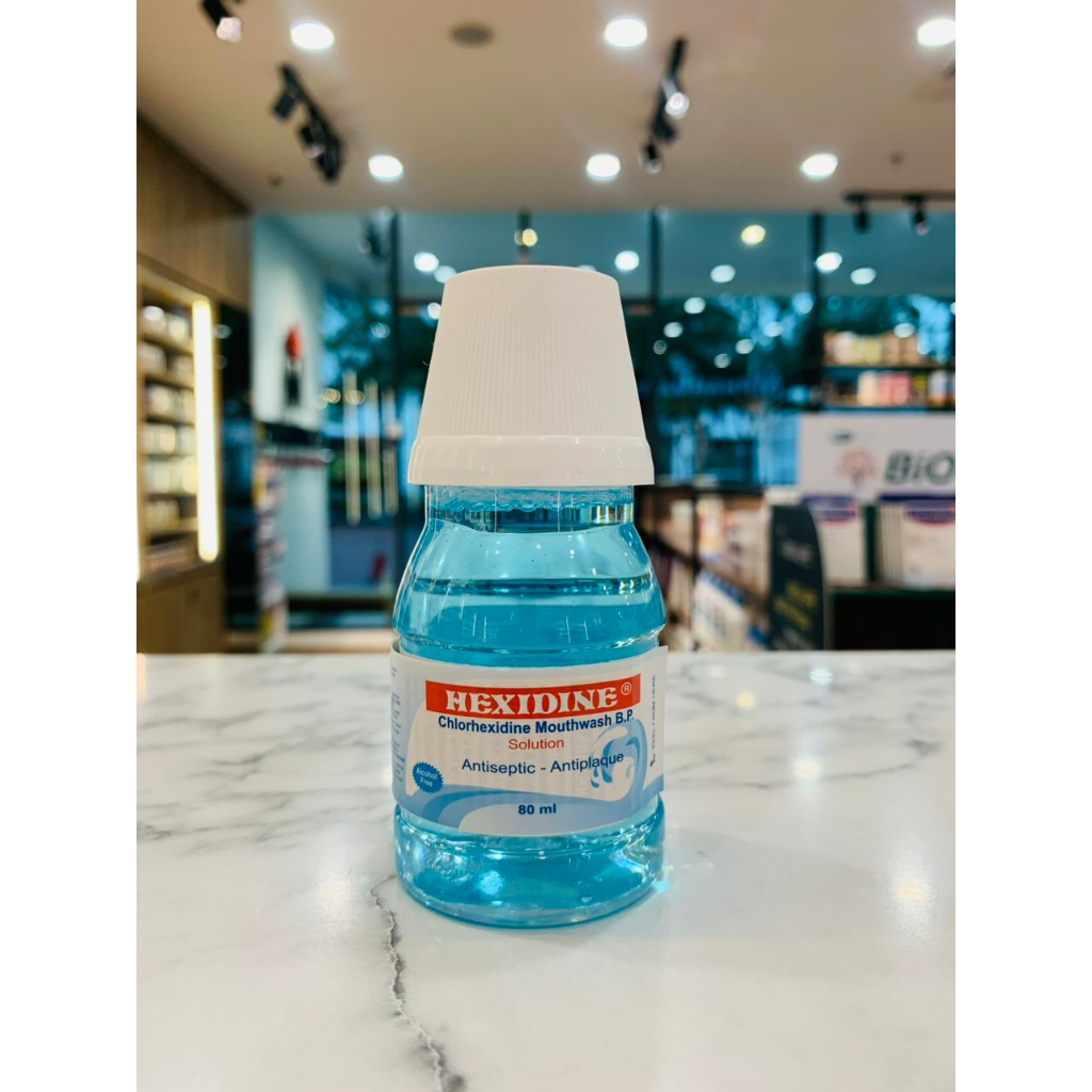 Preferred +】HEXIDINE ANTISEPTIC MOUTHWASH 80ML | Shopee Malaysia