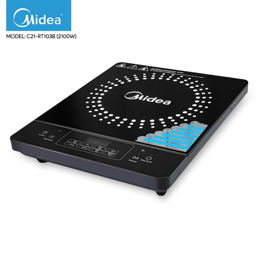 Midea 2100W Induction Cooker - C21-RT103B | Shopee Malaysia