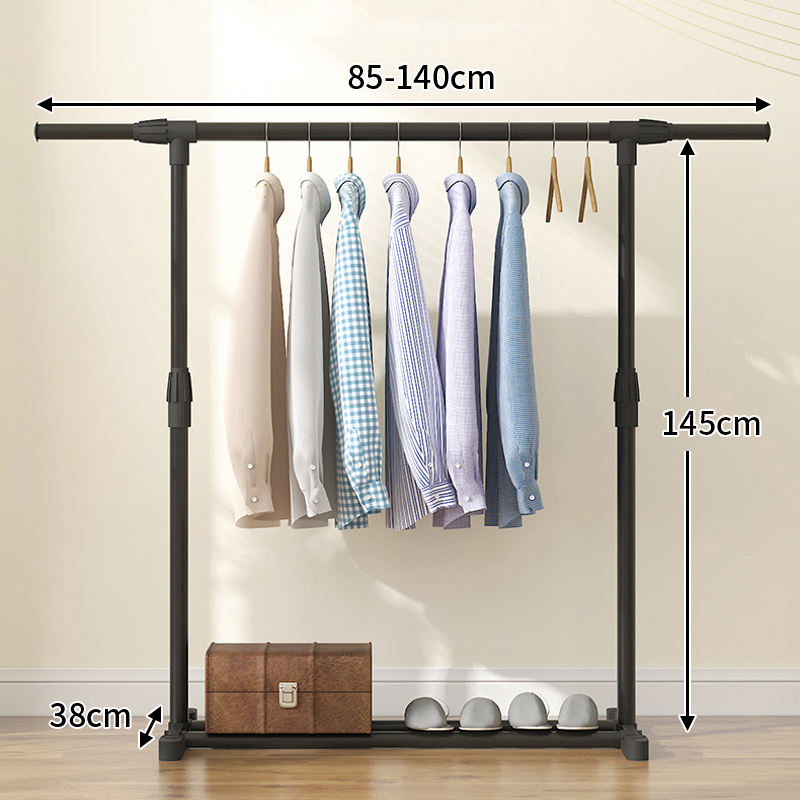 Single Pole Garment Rack Single Pole Clothes Hanging Rack Rak Pakaian ...