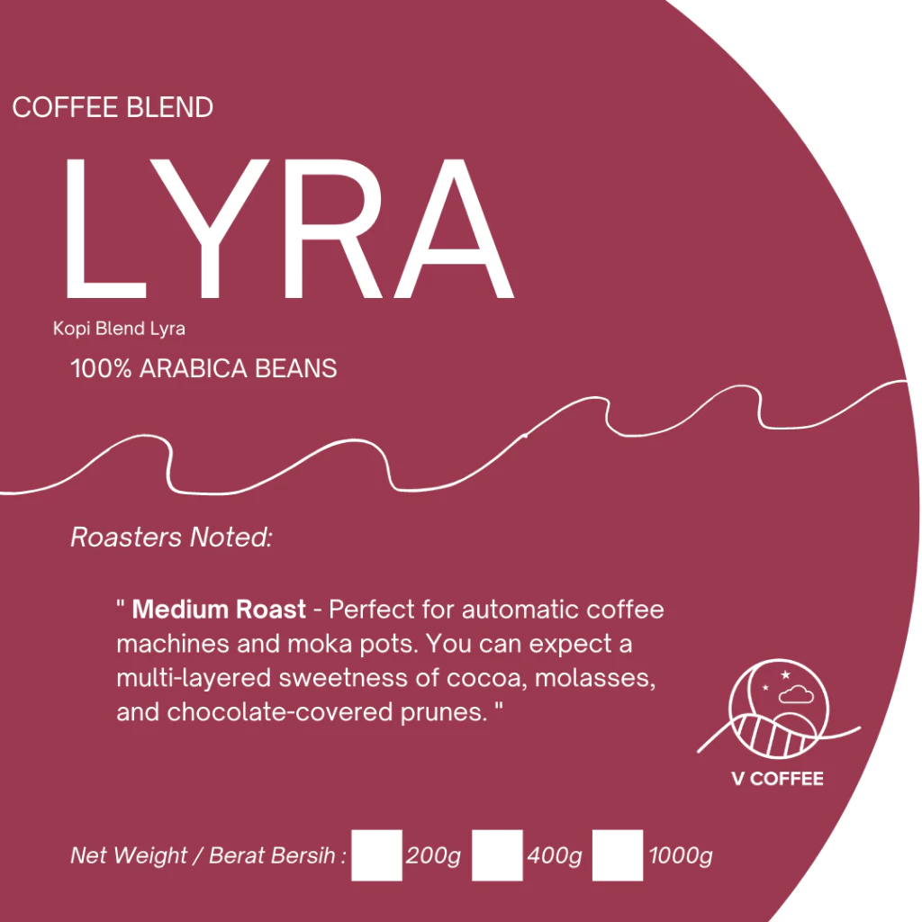 V Coffee Malaysia Lyra – specialty coffee beans Malaysia
