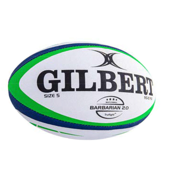 RUGBY BALL GILBERT Truflight Valve Standard grip and high grade rubber