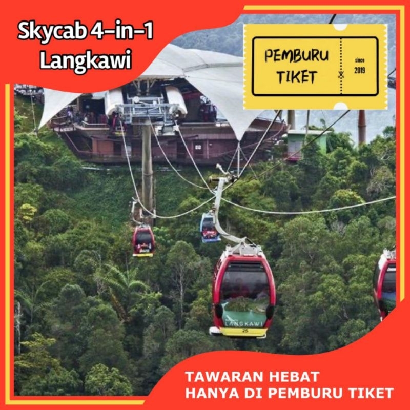 [FREE SKYBRIDGE] Skycab Langkawi 4in1 Package + Skybridge Shopee