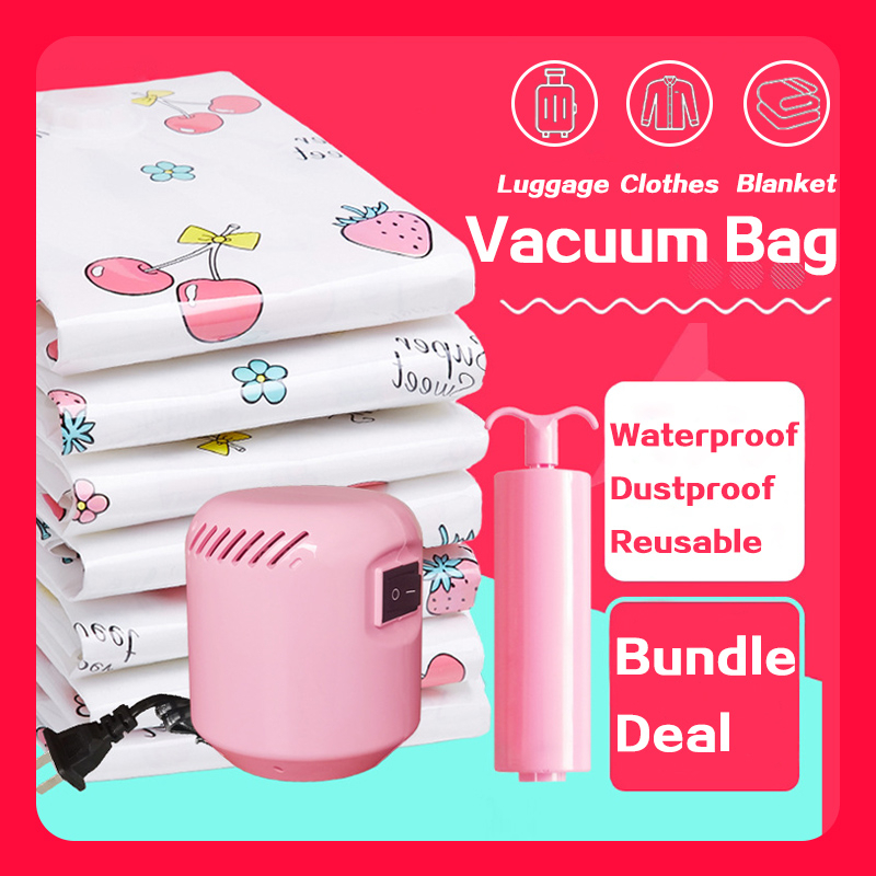 Vacuum Bag travel Saving Space organizer Bag Quilts Clothes Storage bag