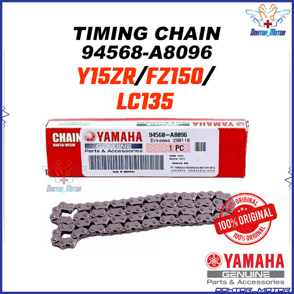 [ JAMIN 100 ORIGINAL YAMAHA ] TIMING CHAIN Y15 LC135 Y15ZR LC 135 FZ150 FZ 150 94568A8096