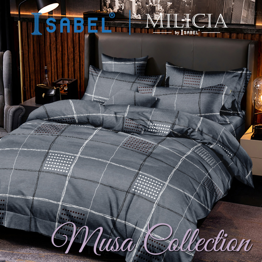 Isabel Milicia 750TC Super Single Comforter Set [11271201] 3 in 1