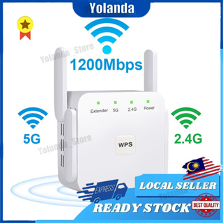 Wifi Extender 1200Mbps 2.4G and 5G Wifi Repeater