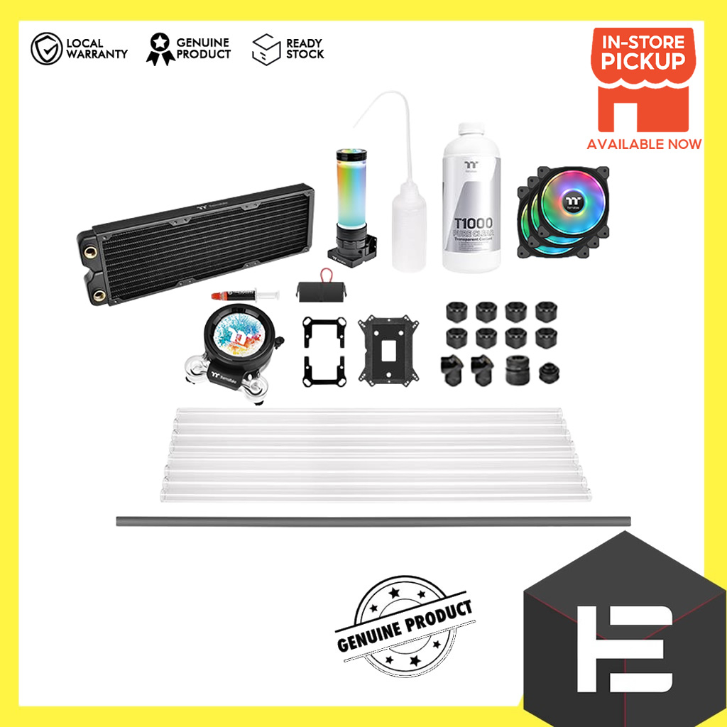 Thermaltake Pacific CLm360 Ultra Hard Tube Liquid Cooling Kit