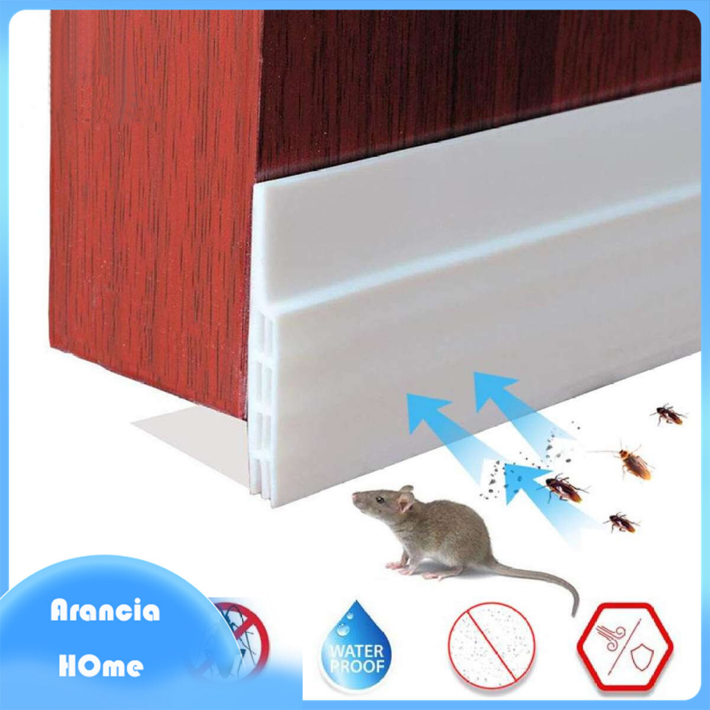 [Lowest Price]Door Bottom Seal Strip Adhesive Under Door Silicone Sweep