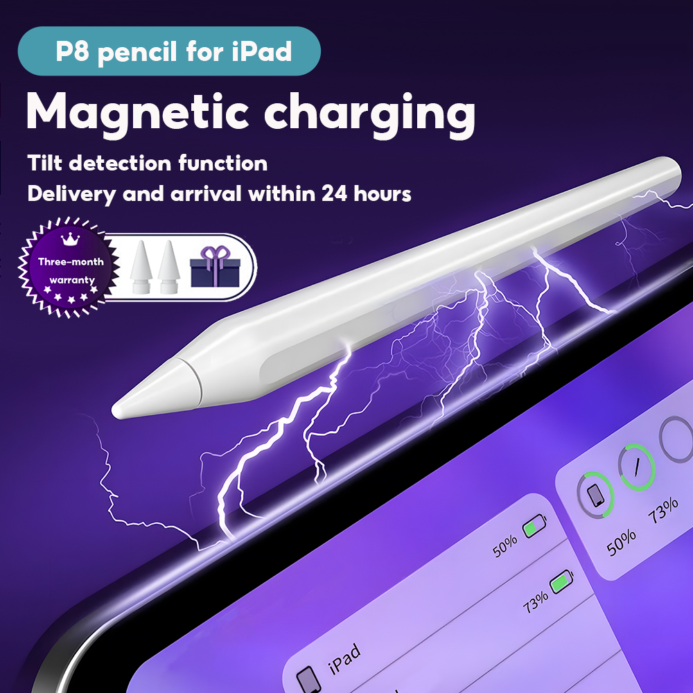 Jamjake Charging iPad P8 pen on screen+shading Touch Screen