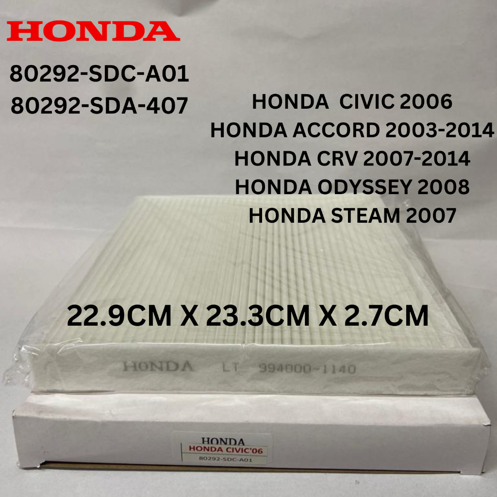 HONDA CIVIC 2006/CRV 20072014/ACCORD 20032014/ODYSSEY 2008/STEAM 2007