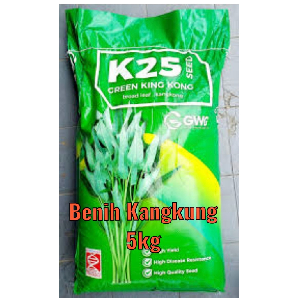 5KG Benih Kangkung Water Spinach Seeds 空心菜 Biji Kangkong (REPACK ...