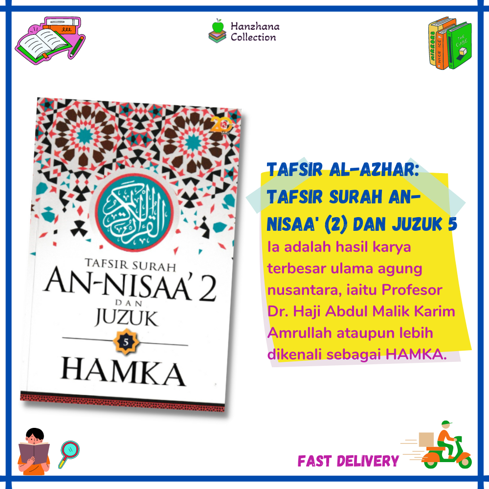 Tafsir Al Azhar Tafsir Surah An Nisaa 2 Dan Juzuk 5 Hamka Pts New Book Shopee Malaysia 6873