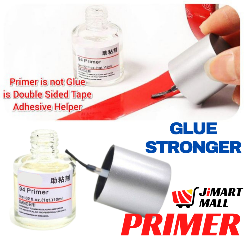 PRIMER ADHESIVE HELPER Tape Glue Stronger Applicator Double Side Tape