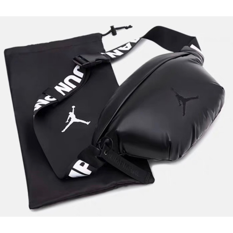 Nike air jordan white best sale waist bag