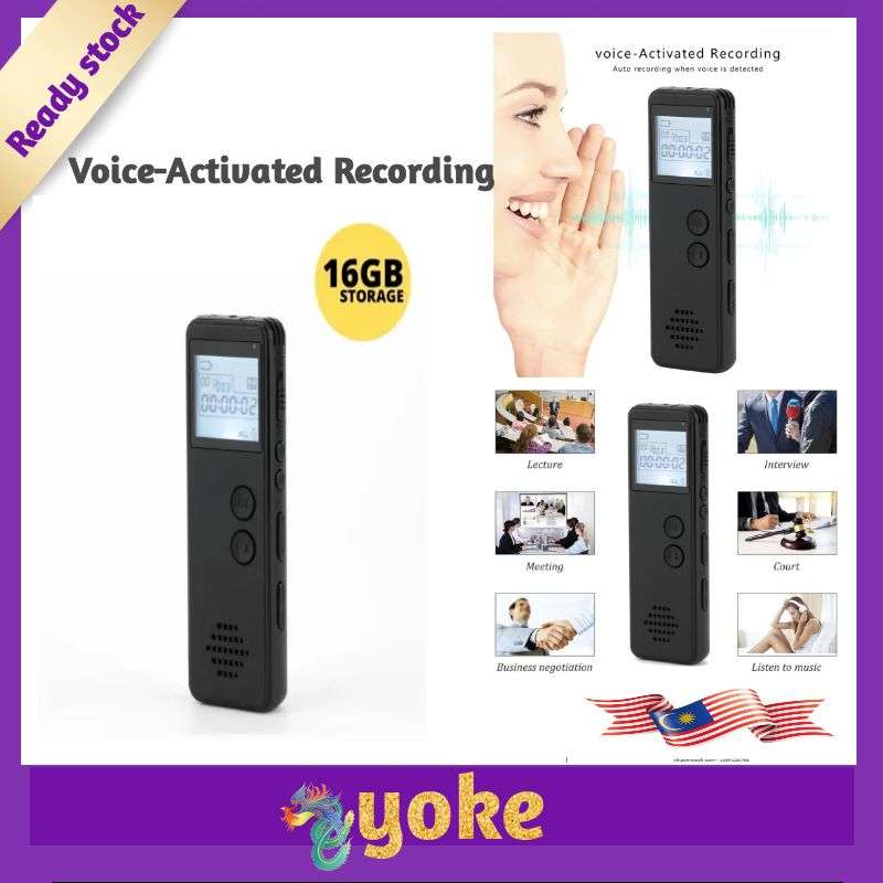 Proocam T-65 Professional Voice Recorder Dictaphone Audio Recording ...