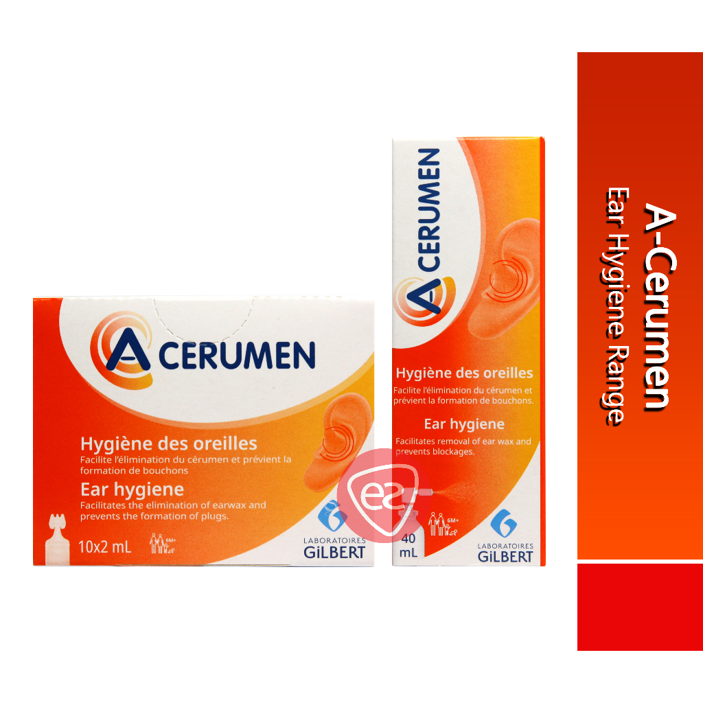 ACerumen Ear Hygiene ( Unidose Vial 2ml X10s / Spray 40ml ) Shopee Malaysia