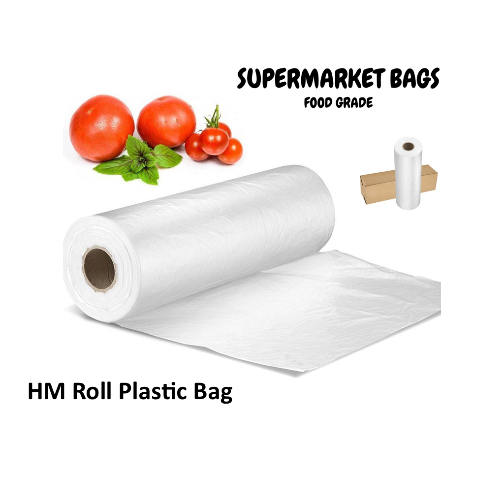 HM Roll Plastic Bag (Supermarket Use) | Shopee Malaysia