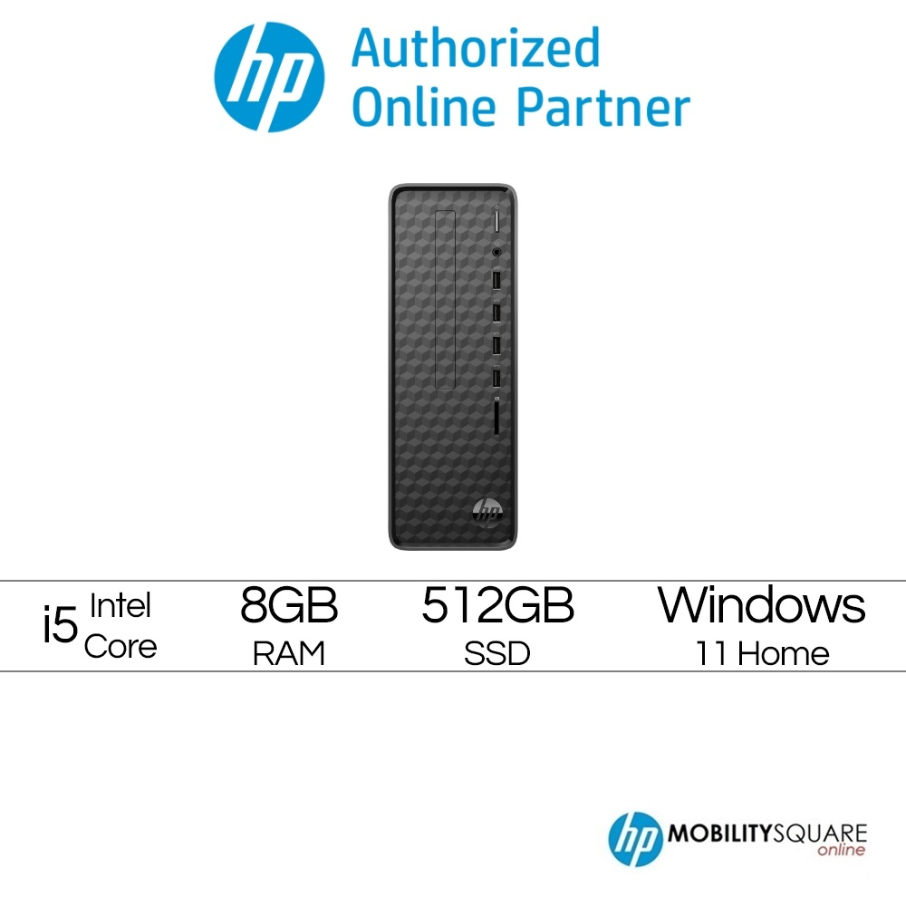 HP Slim Desktop S01pf2042d Redeem RM50 tngo * Bundled Home & Student