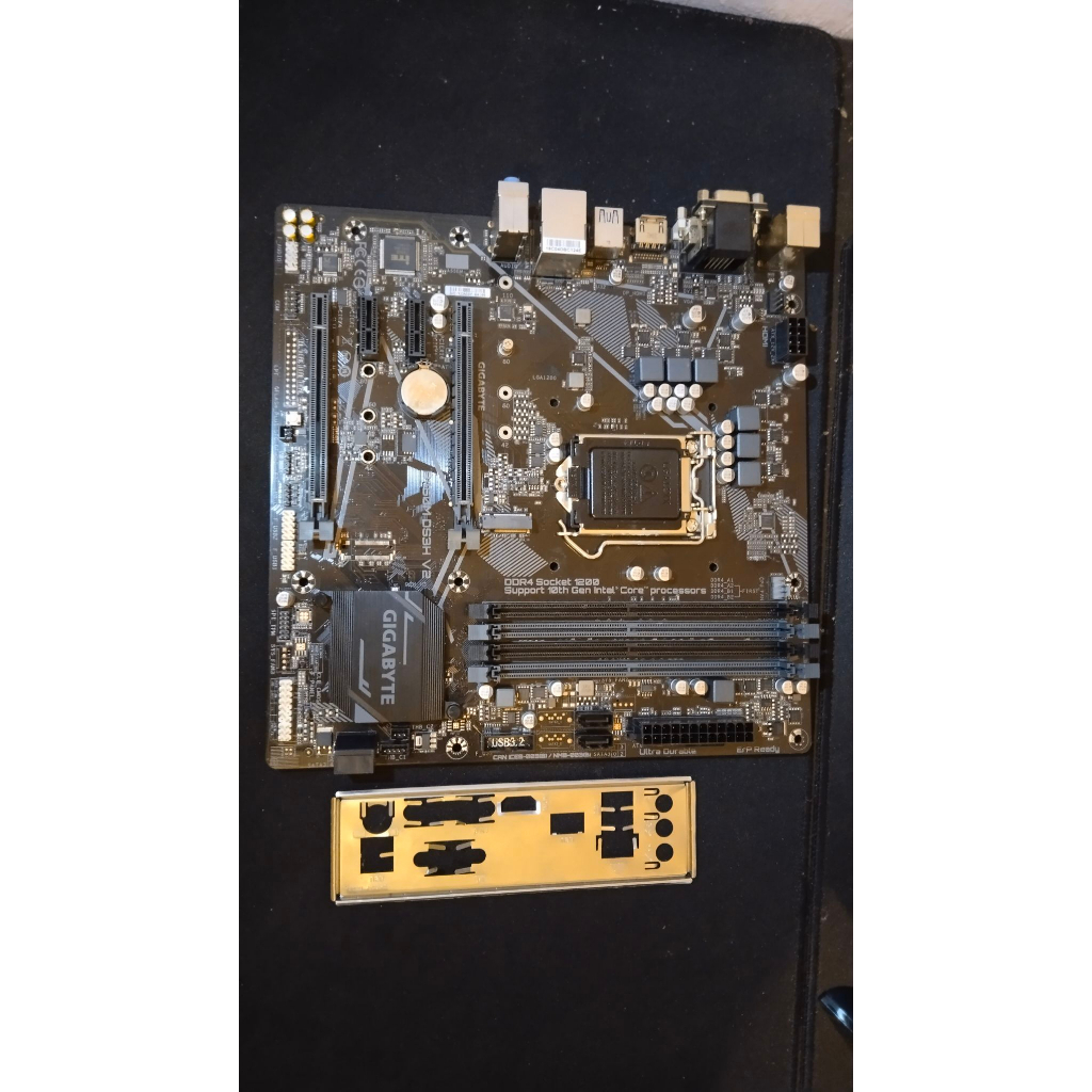 (Faulty) Motherboard Gigabyte B460M DS3H V2 Shopee Malaysia