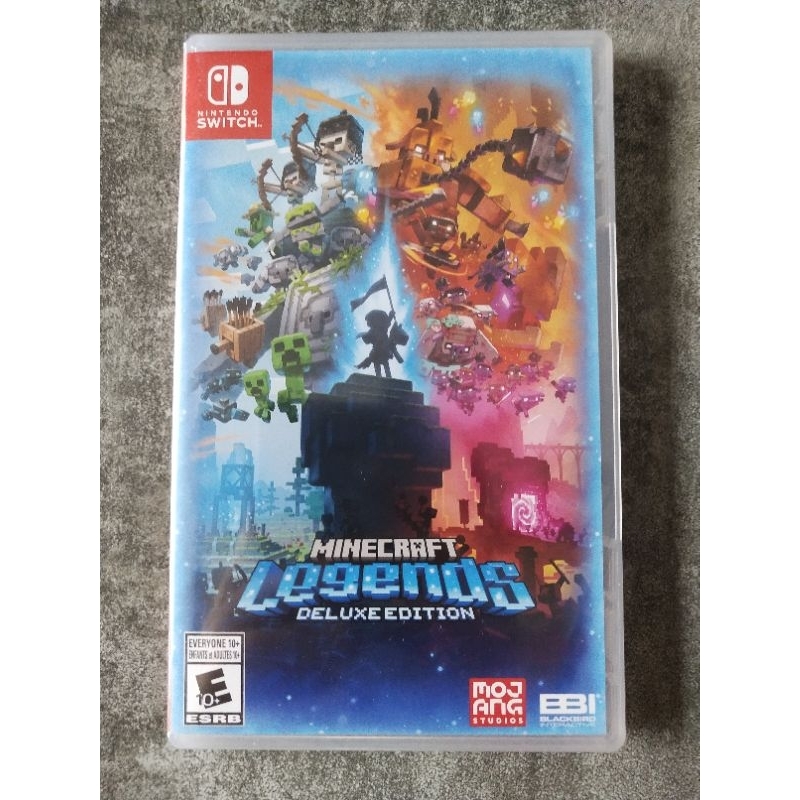 (New Ready Stock) Nintendo Switch Minecraft Legends Deluxe Edition ...