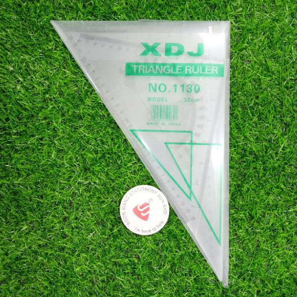 🎉 READY STOCK IN MALAYSIA 🎉 XDJ 30cm Triangle Ruler/Ruler Set Square ...