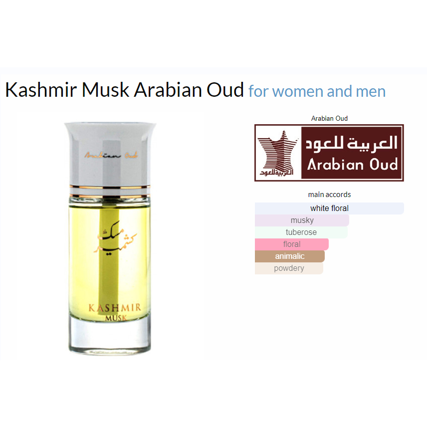 Kashmir arabian best sale oud fragrantica