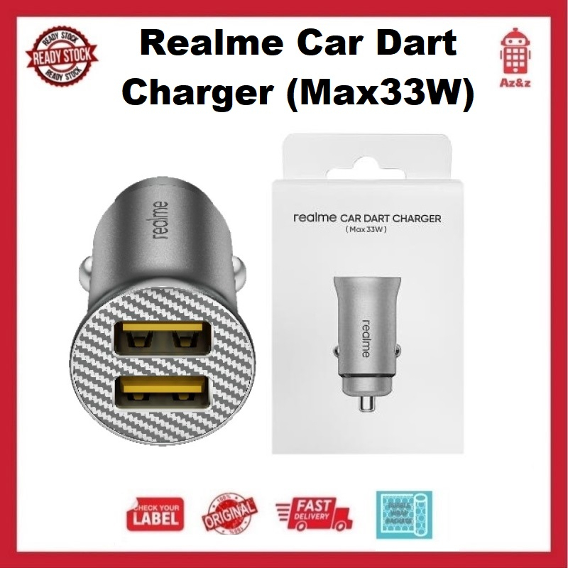 Realme Car Dart Charger Max 33w (RTX2121)Original Realme Malaysia ...