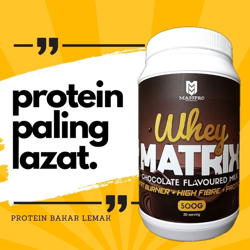 🔥 Whey Burn Matrix 🔥 Whey Fat Burner Protein Termurah Shopee Malaysia