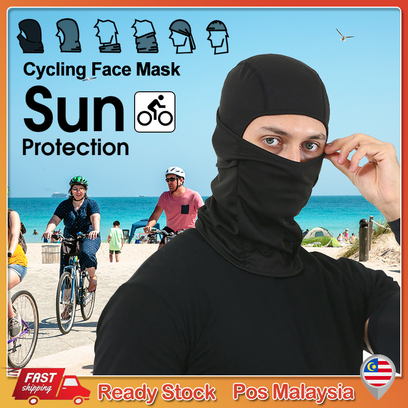 Anti UV Cooling Head Scarf Cycling Face Mask Sunscreen Headbuff bandana