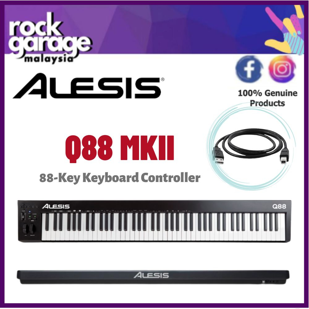 Alesis Q88 MKII 88Key Keyboard Controller (Q88/Q 88) Shopee Malaysia