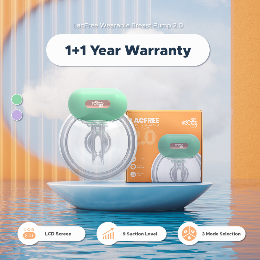 Milkee Lab LacFree Wearable Breast Pump 2.0 (1 unit) Portable