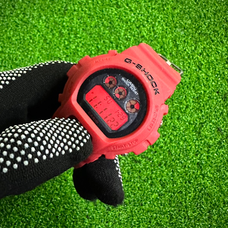 GSHOCK RED JAM TANGAN DIGITAL MERAH DW6900 FOR UNISEX Shopee