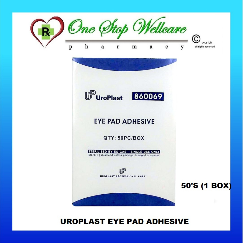 UROPLAST EYE PAD ADHESIVE 50'S (1 BOX) (EXP:03/2029) | Shopee Malaysia