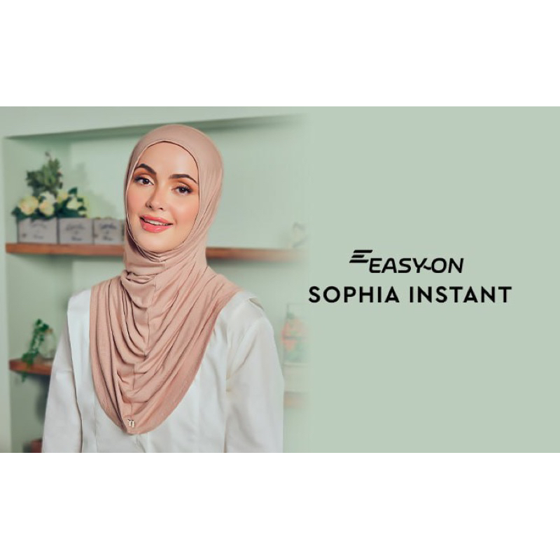 sophia instant naelofar hijab