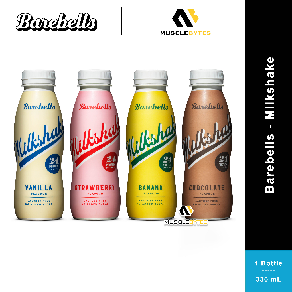 Barebells Milkshake [1 Bottle / 330mL] [Protein Shake] [Protein Drink